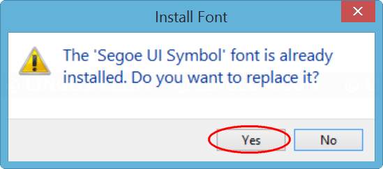 install segoe ui font in windows xp